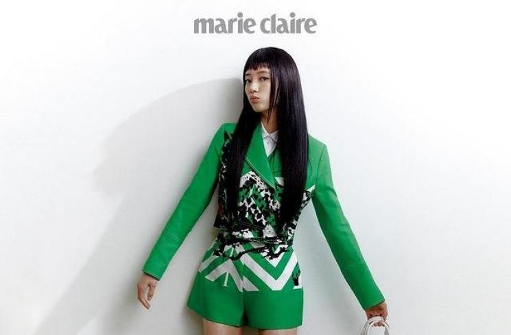 Pemotretan Terbaru Bae Suzy(Instagram/marieclairekorea)