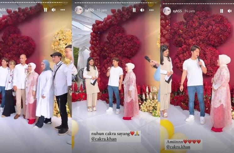 Momen Tasyakuran 4 Bulan Kehamilan Aisyahrani (Instagram/@syh55)