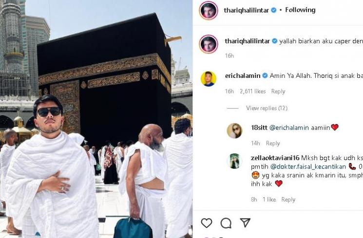 Thariq Halilintar (instagram/@thariqhalilintar)