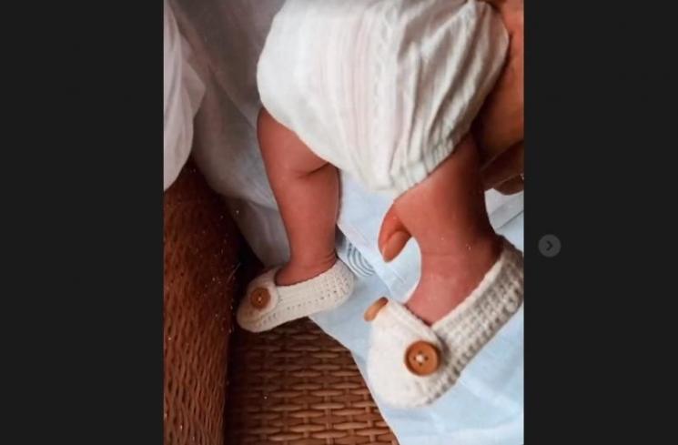 Outfit Baby Djiwa (Instagram/@nadinelist)