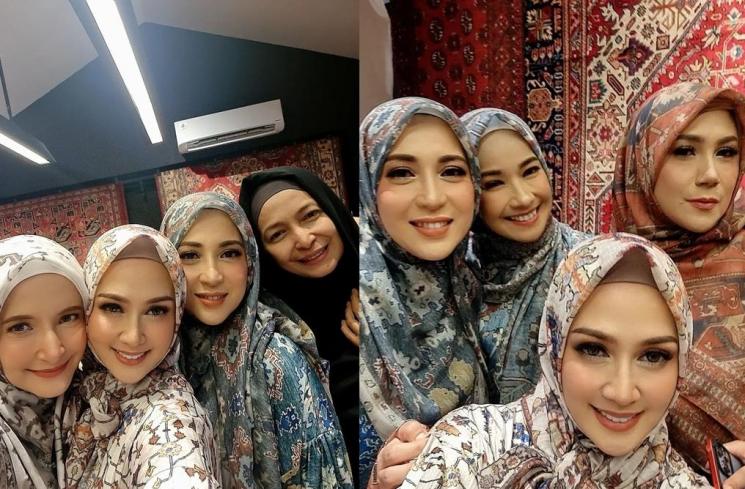 Potret Reunian Aktris Sinetron Era 90-an (instagram@dinalorenza1975)