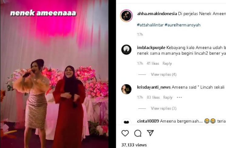Krisdayanti dan Aurel (instagram)