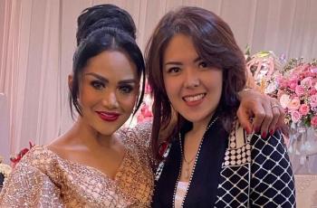 Photobomb Amora Lemos di Pesta Ultah Krisdayanti Disorot: Ngeblur Aja Cantik