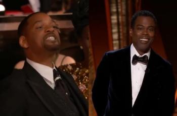 Detik-detik Will Smith Tonjok Chris Rock di Piala Oscar 2022