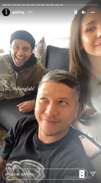  Potret Gading Marten Sama Cewek Bule (Instagram/@gadiiing)