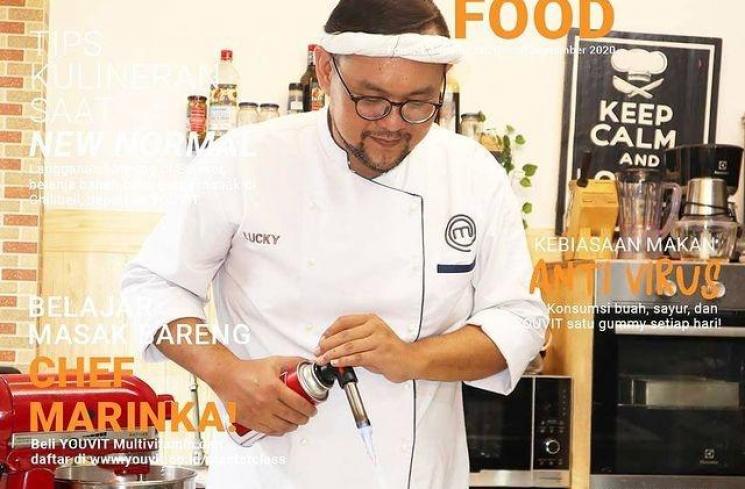 Profil Lucky Andreono MasterChef Indonesia (Instagram/lucky.andreono)