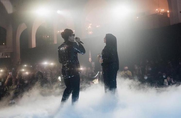 Potret Konser Anniversary Atta dan Aurel (instagram/@attahalilintar)