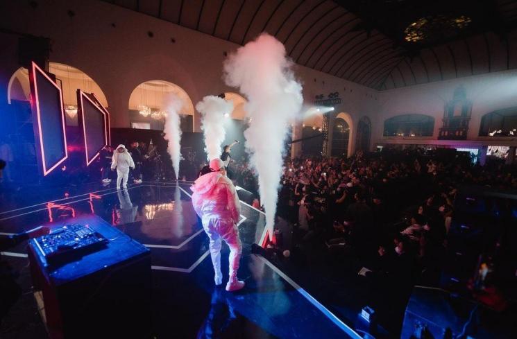 Potret Konser Anniversary Atta dan Aurel (instagram/@attahalilintar)