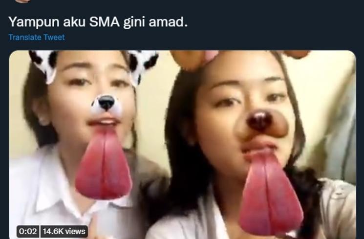 Potret Lawas Mahalini saat Sekolah (instagram/@mahaliniraharja)