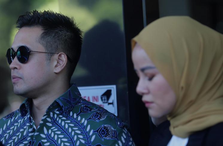 Aufar Hutapea dan Olla Ramlan. (MataMata.com/Angga Budhiyanto)