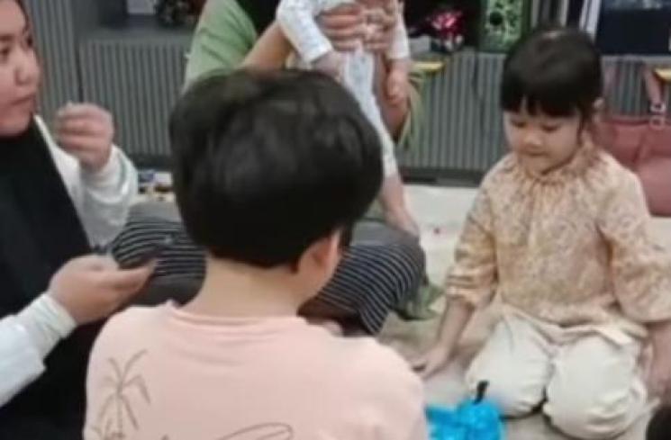 Momen Playdate Rafathar dan Bridgia (instagram)
