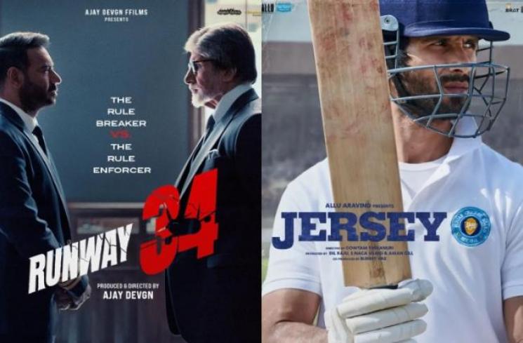 Film Bollywood Tayang Bulan April (Kolase Instagram/@ajaydevgn/@jerseythefilm)