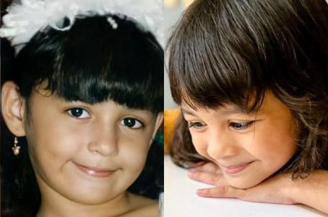 Potret Masa Kecil Artis yang Wajahnya Mirip Anaknya. (Instagram/shireensungkar)