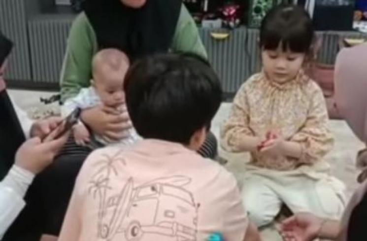 Momen Playdate Rafathar dan Bridgia (instagram)