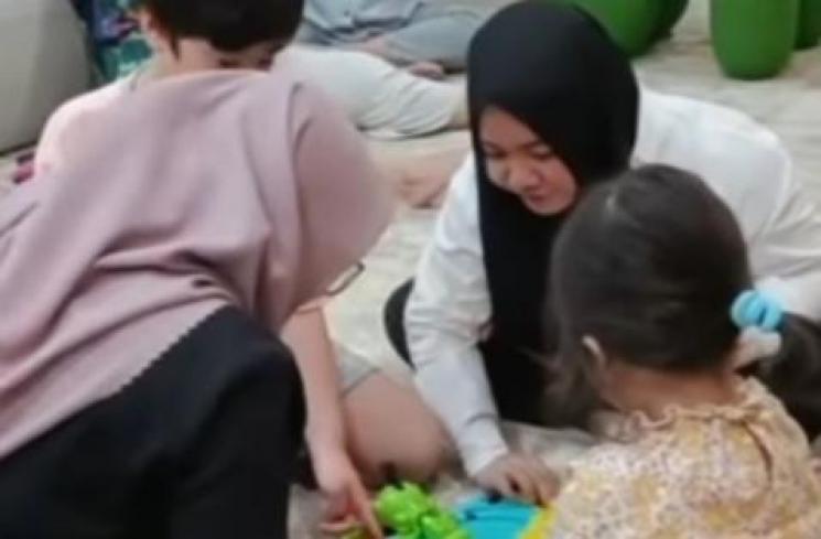 Momen Playdate Rafathar dan Bridgia (instagram)