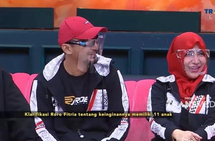 Momen Roro Fitria Umumkan Kehamilan (YouTube/TRANS TV Official)