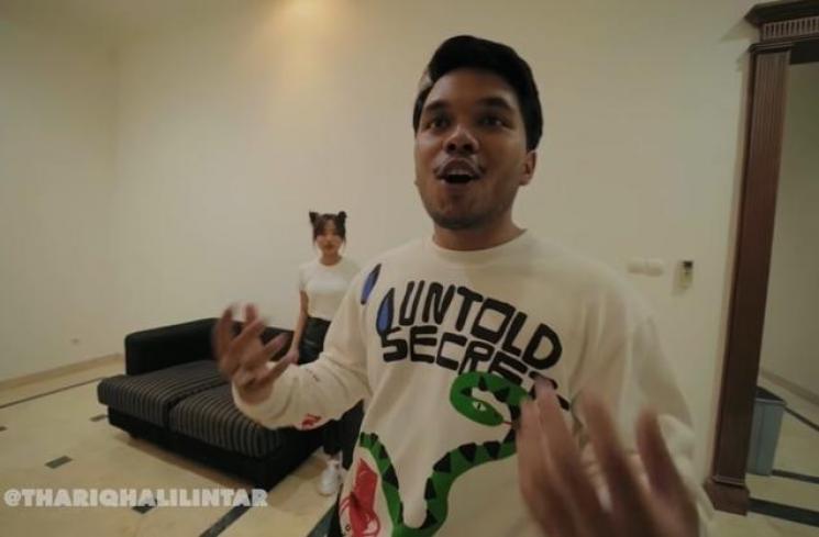 Potret Rumah Baru Thariq Halilintar (YouTube/Thariq Halilintar)