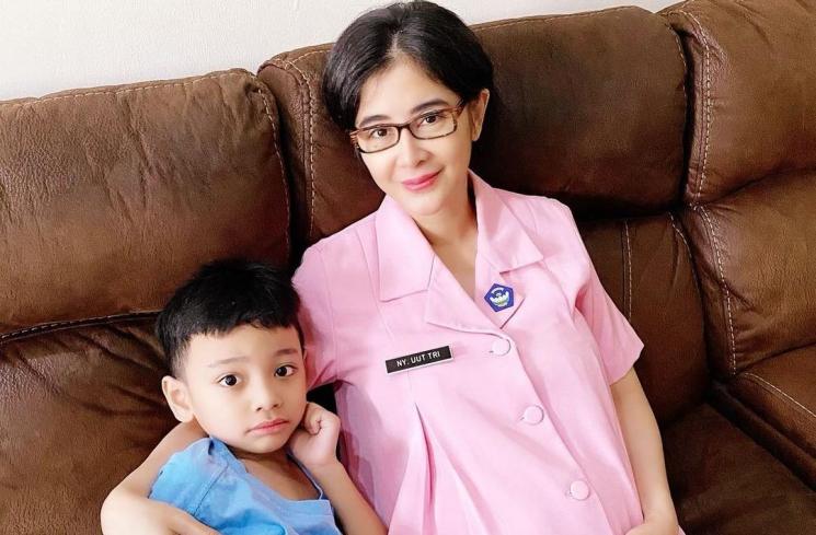 Baby Bump Uut Permatasari (instagram/@uutpermatasari)