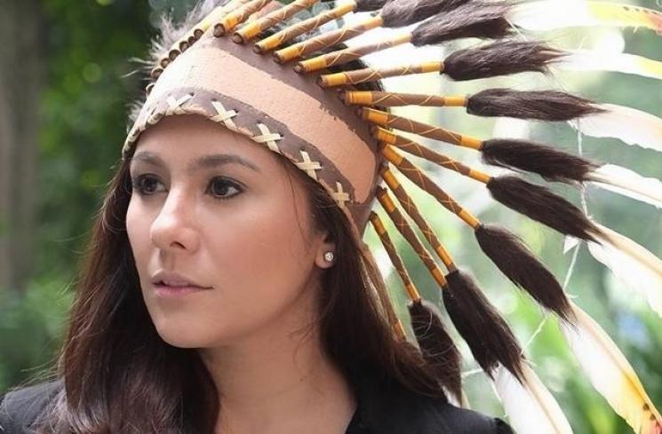 Potret Wulan Guritno Cosplay Karakter Film (Instagram/@wulanguritno)
