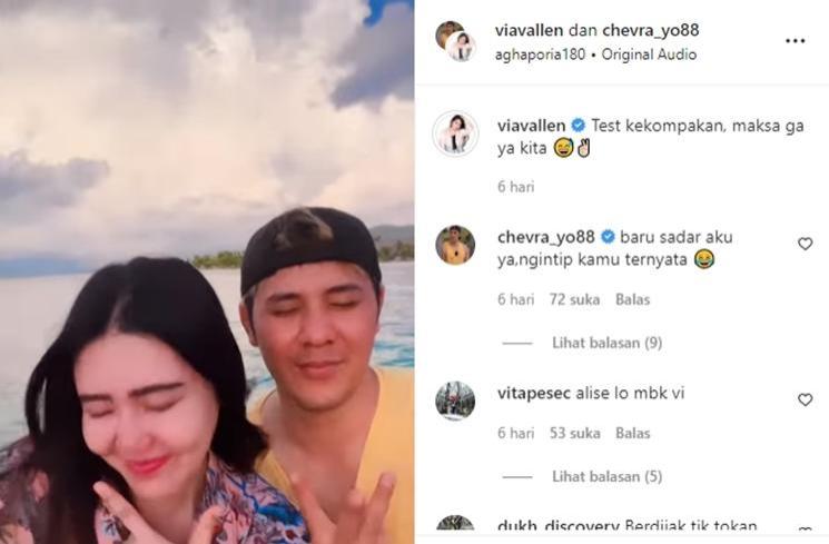 Liburan Via Vallen di Labuan Bajo (instagram/@viavallen)
