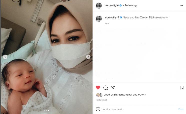 Winona Willy antusias sambut kelahiran anak Nikita Willy. (Instagram/nonawilly16)