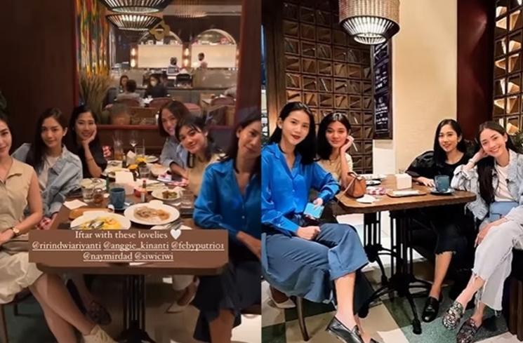 Potret Naysilla Mirdad Buka Bersama (Instagram/@naymirdad)