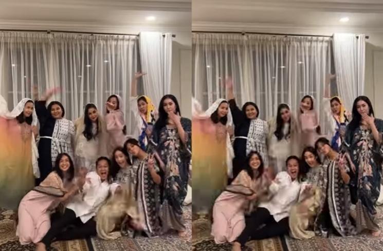 Potret Naysilla Mirdad Buka Bersama (Instagram/@naymirdad)