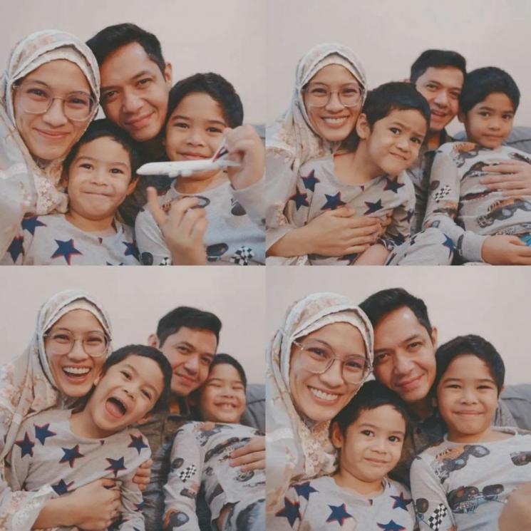 Momen Artis Tarawih Bareng Keluarga (Instagram/@ichasoebandono)