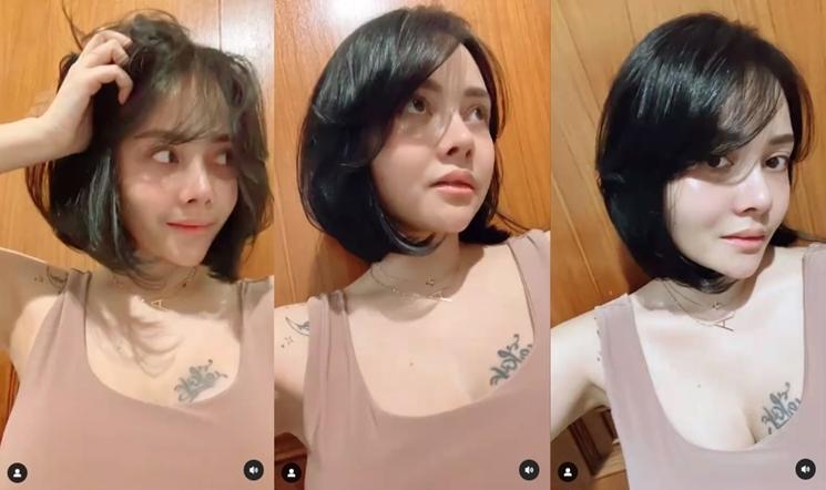 Mawar AFI ganti gaya rambut. (Instagram/@mysamawar)