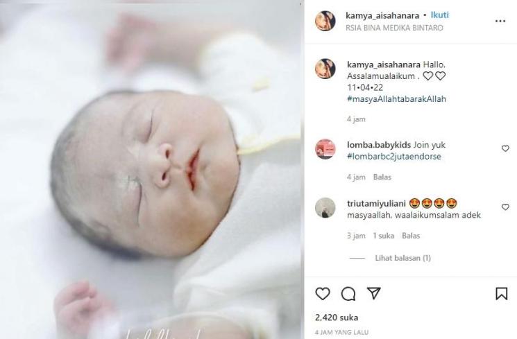 Potret Kamya Aisa Hanara Anak Fitri Tropica (instagram/@kamya_aisahanara)