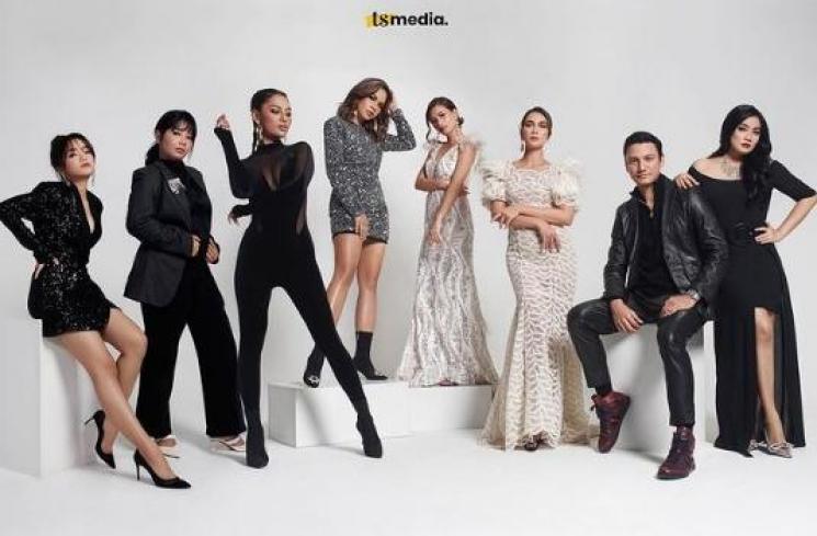Pemotretan Fuji dan para artis lain (instagram/@fuji_an)