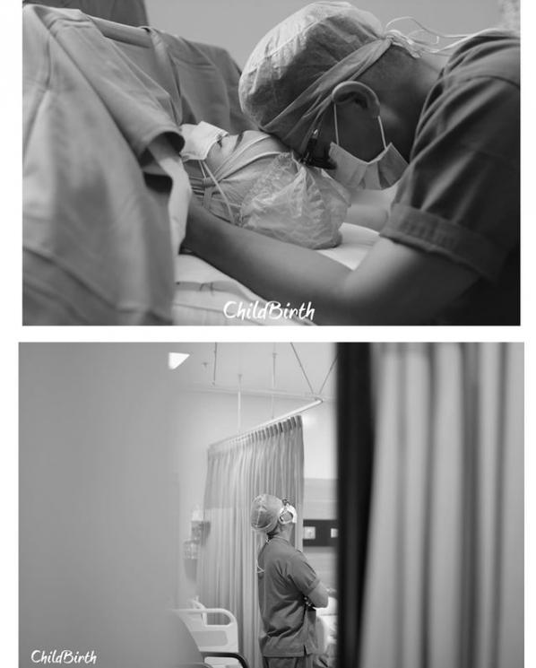 Momen Fitri Tropica Melahirkan Anak Kedua (Instagram/dierabachir)