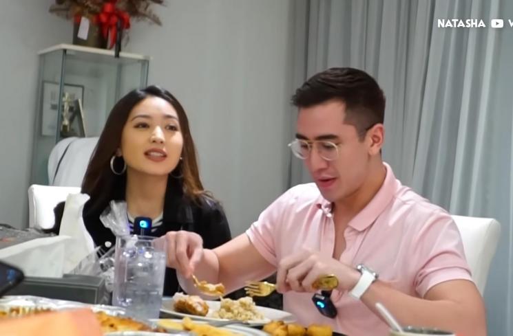 Momen Natasha Wilona Temani Verrell Bramasta Buka Puasa (YouTube Natasha Wilona)