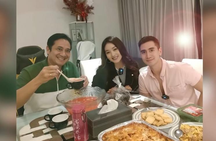 Momen Natasha Wilona Temani Verrell Bramasta Buka Puasa (YouTube Natasha Wilona)