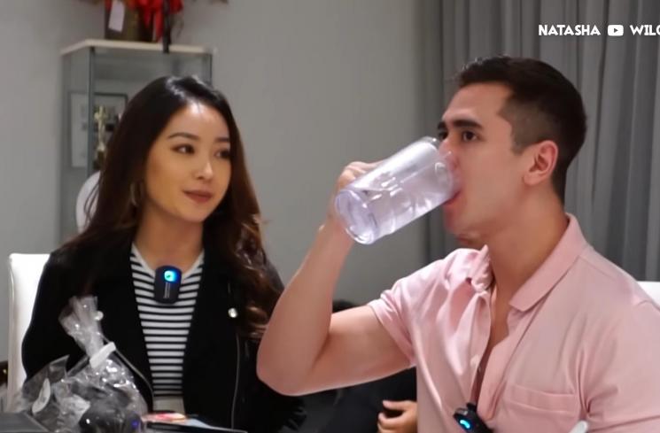 Momen Natasha Wilona Temani Verrell Bramasta Buka Puasa (YouTube Natasha Wilona)