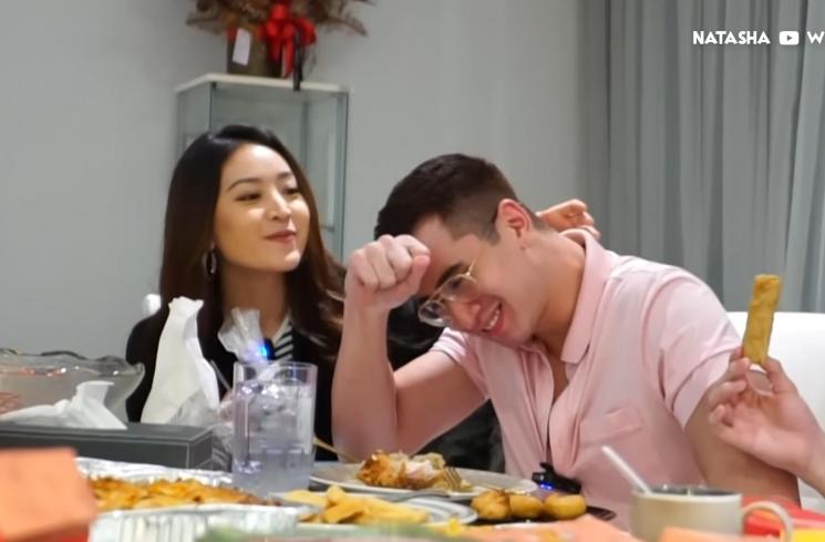 Momen Natasha Wilona Temani Verrell Bramasta Buka Puasa (YouTube Natasha Wilona)