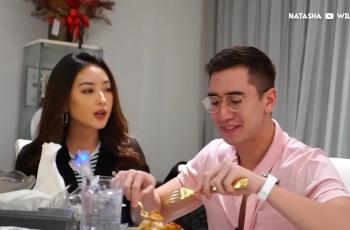 11 Momen Natasha Wilona Temani Verrell Bramasta Buka Puasa, Penasaran Seperti Apa Rasanya Puasa?