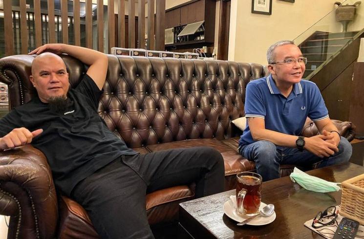 Ahmad Dhani dan Ari Lasso. (Instagram/ari_lasso)