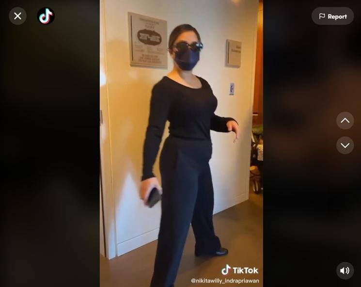 Penampilan terbaru Nikita Willy usai melahirkan. (TikTok/@nikitawilly_indrapriawan)