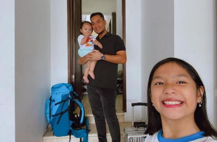  Potret Terbaru Aqila Anak Sambung Zaskia Gotik(Instagram/@ sirajuddinmahmudsabang)