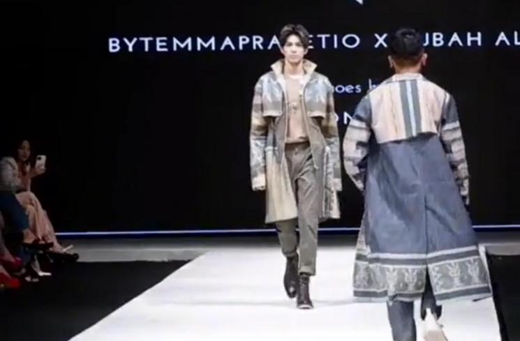 Gaya Eddy Meijer di Indonesia Fashion Week (instagram/@pageantempire)