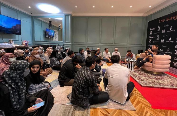 Bukber Keluarga Besar The Sungkars. (YouTube/The Sungkars)