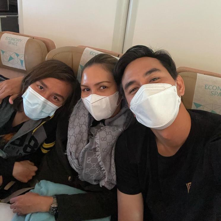 Potret Darius Sinathrya dan Donna Agnesia Jenguk Anak Sulung di Prancis (Instagram/darius_sinathrya)