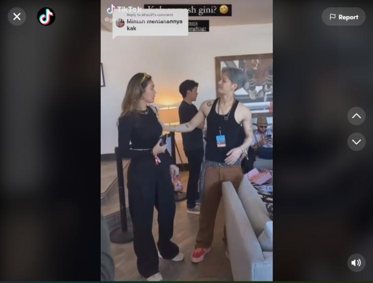Luna Maya. (TikTok)