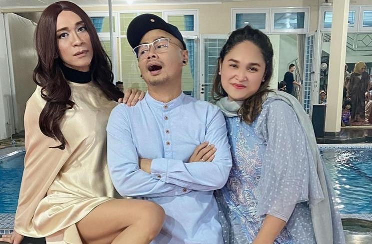 Momen Aming Salting Ketemu Ustaz Maulana (Instagram/@amingisback)
