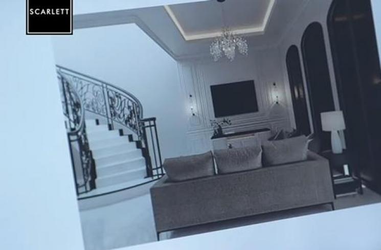 Desain Rumah Baru Celine Evangelista. (YouTube/Celine Evangelista)