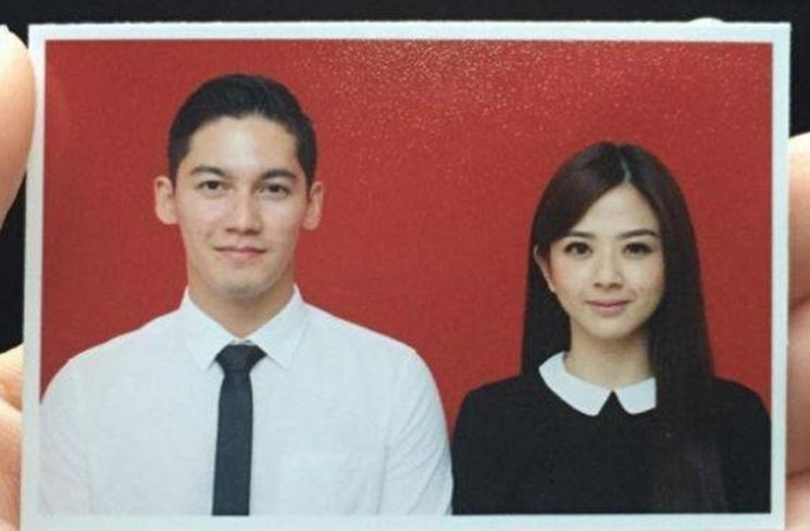 Pasfoto Seleb FTV di Buku Nikah (instagram/@frandaaa87)