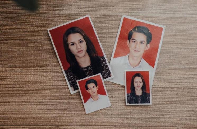 Pasfoto Seleb FTV di Buku Nikah (instagram/@fandych)