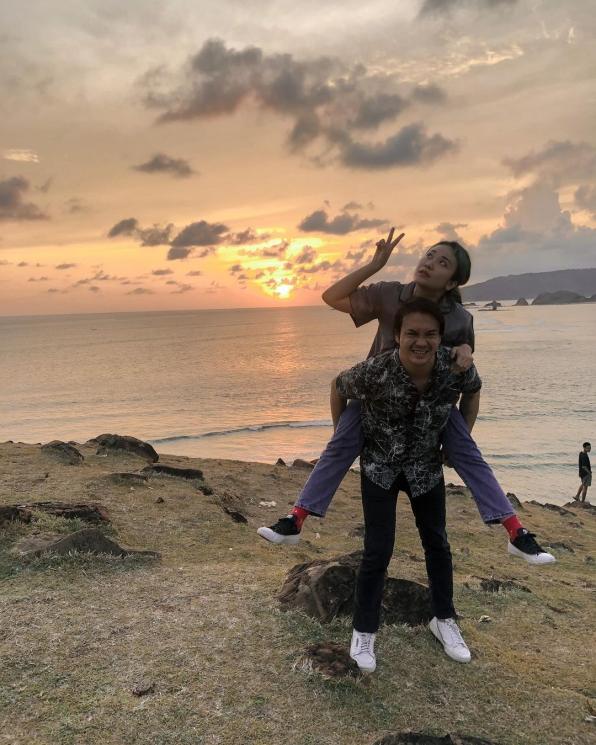 Kemesraan Dimaz Andrean dan Istri (instagram/dimazandrean)