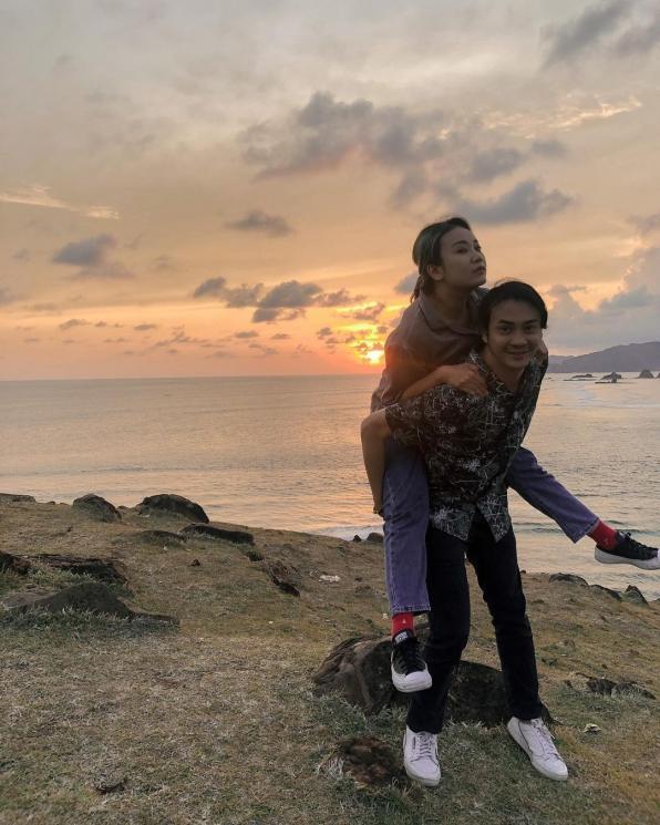 Kemesraan Dimaz Andrean dan Istri (instagram/dimazandrean)
